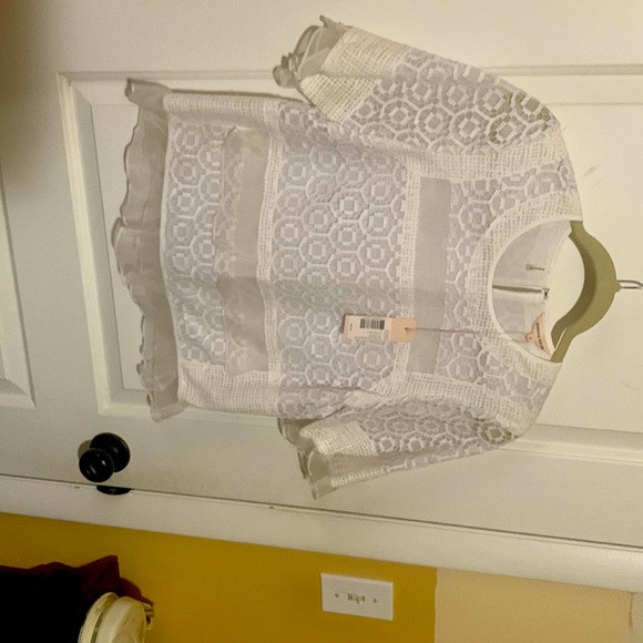 Rebecca Taylor lace top - Picture 1 of 3